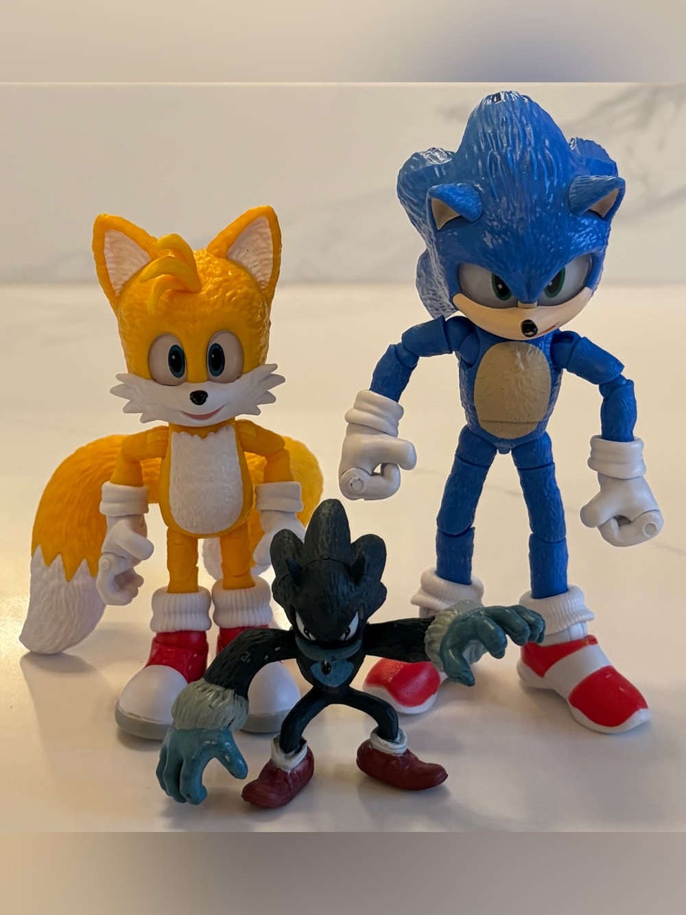 Jakks Pacific Sonic Movie 3 Sonic & Tails 5" Figures and Werehog Mini